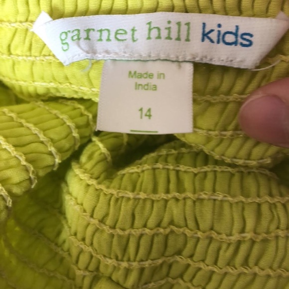 Garnet hill kids strapless sun dress - Picture 7 of 9